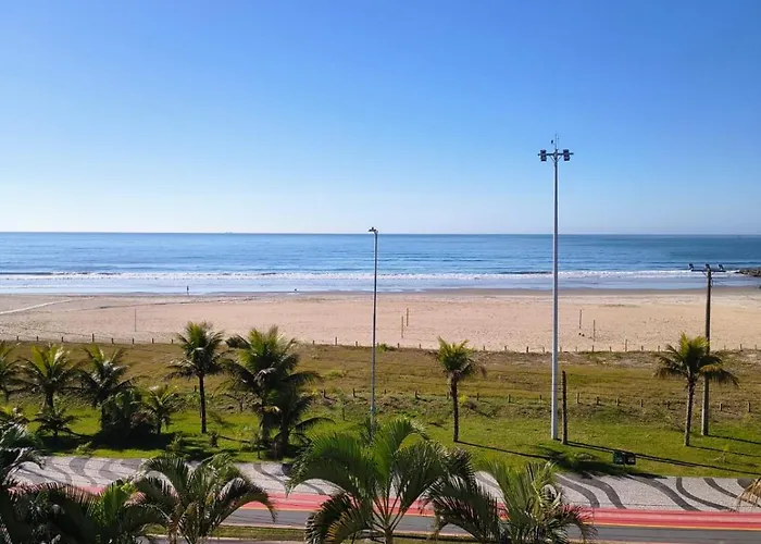 apartamento de frente para o mar